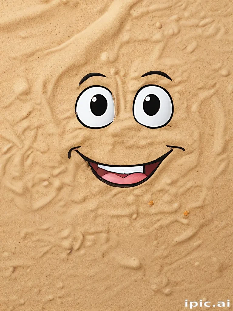 cartoon sand