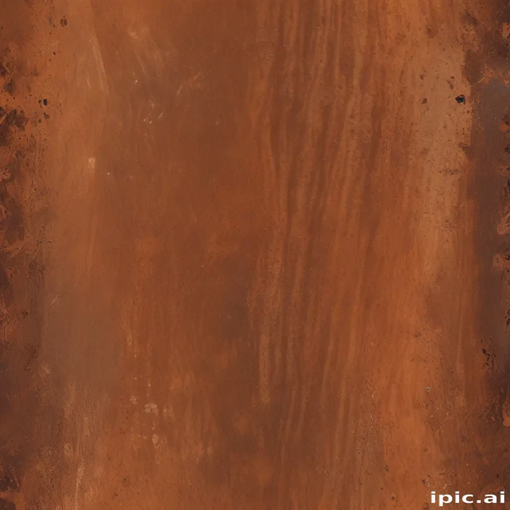 Rusty Metal Surface with Rich Textures and Earthy Color Variations