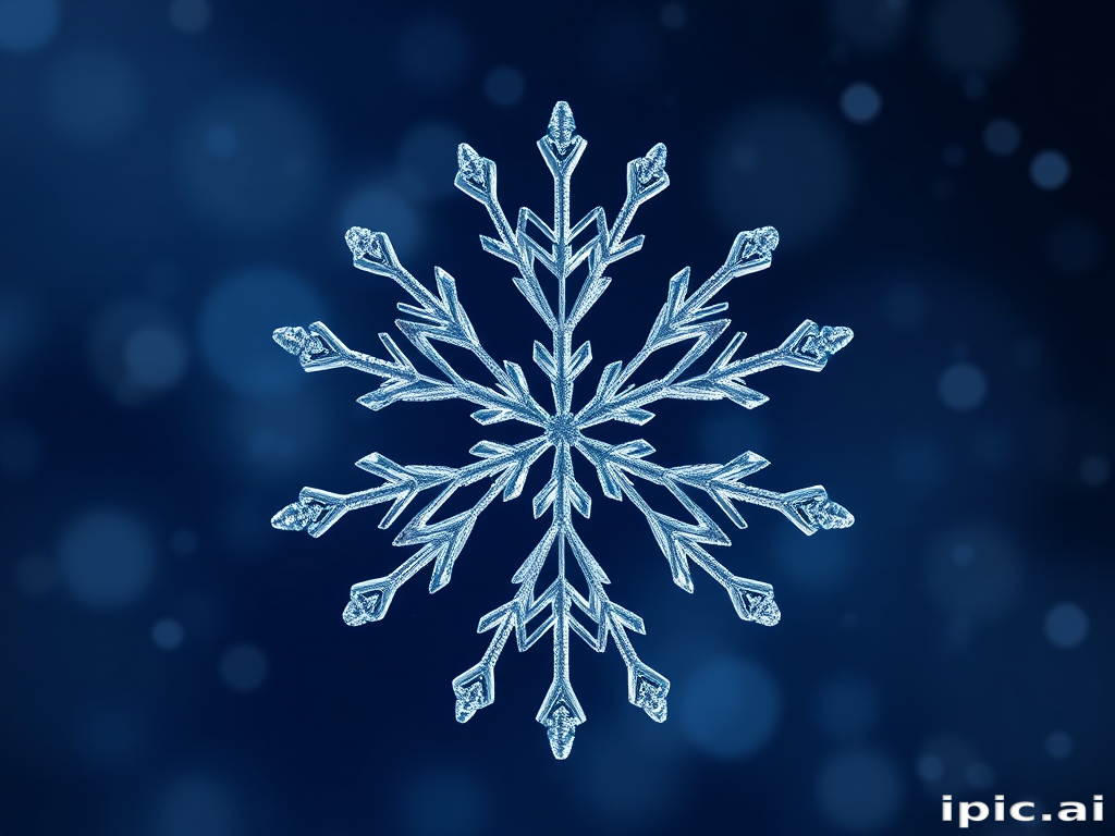 snowflake transparent background