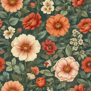 vintage flower illustration
