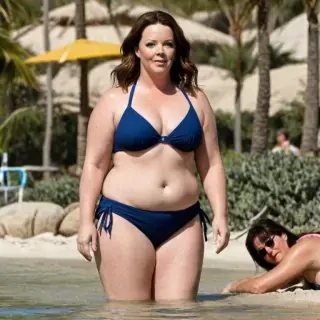Melissa McCarthy in bikini