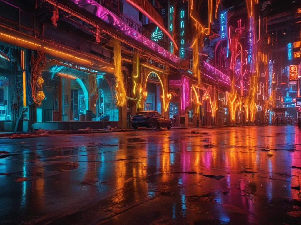 neon colors