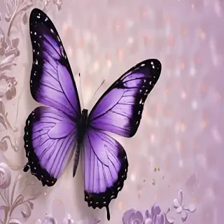 purple butterfly wallpaper aesthetic