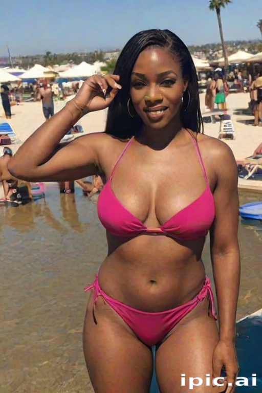 Sinnamon Rose in bikini