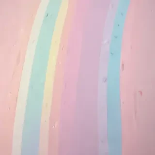 pastel rainbow