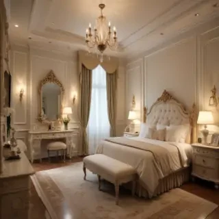 background of a bedroom