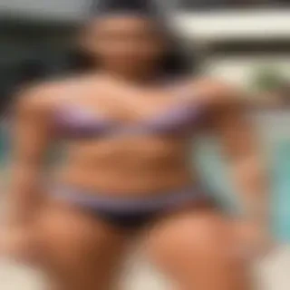 bianca belair bikini
