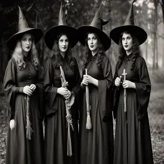 vintage witches