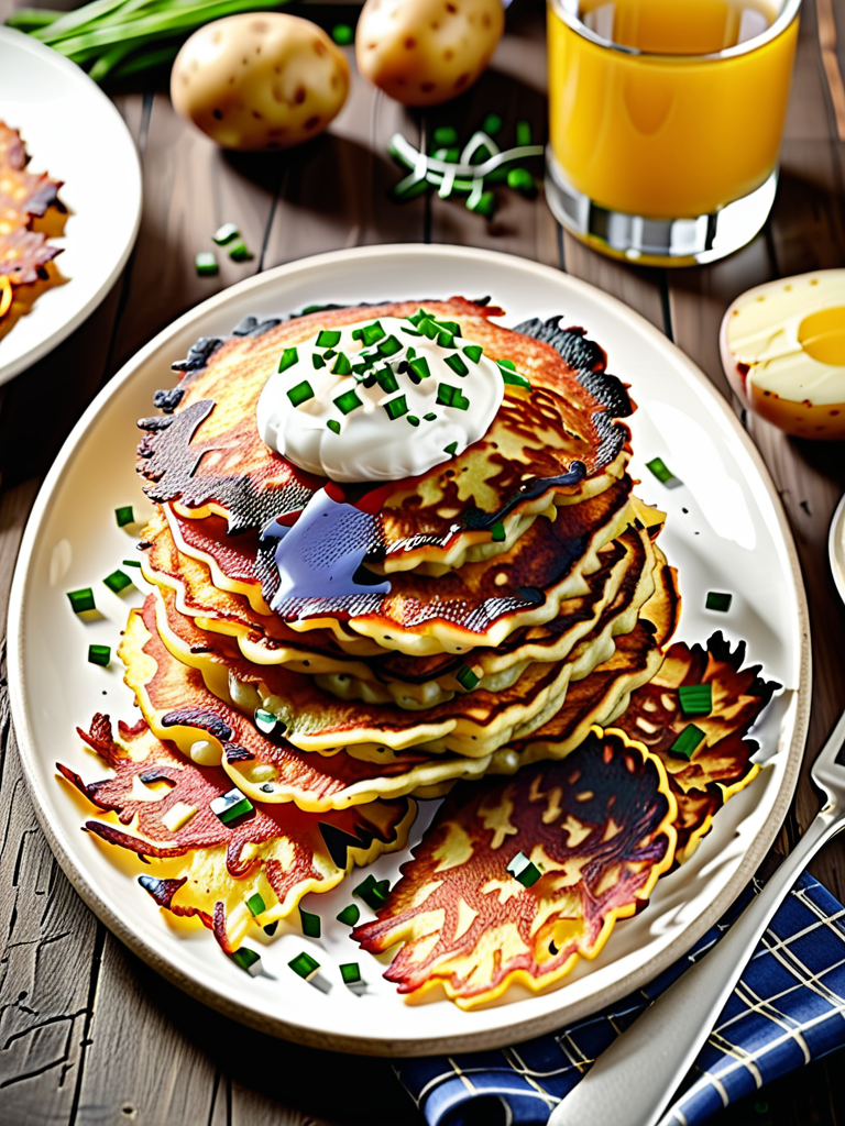 what to serve with potato pancakes