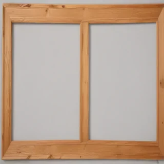 wooden picture frame png