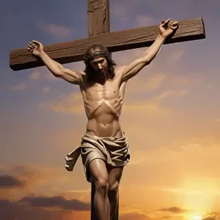 jesus on the cross picture
