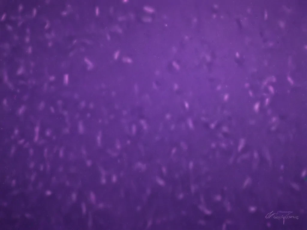 Abstract Purple Background with Soft Floating Particles Creating a ...