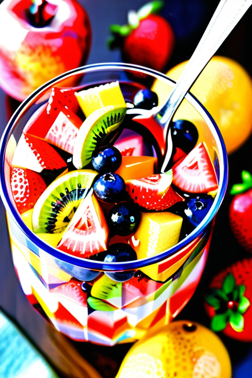 simple syrup for fruit salad