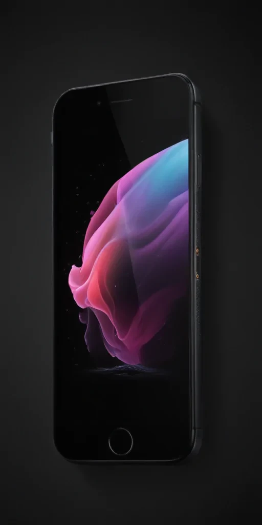 cute black iphone wallpaper