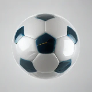 transparent soccer ball
