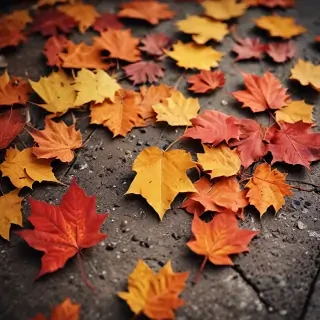 autumn leaves iphone wallpaper