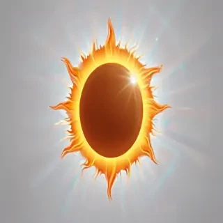 transparent sun