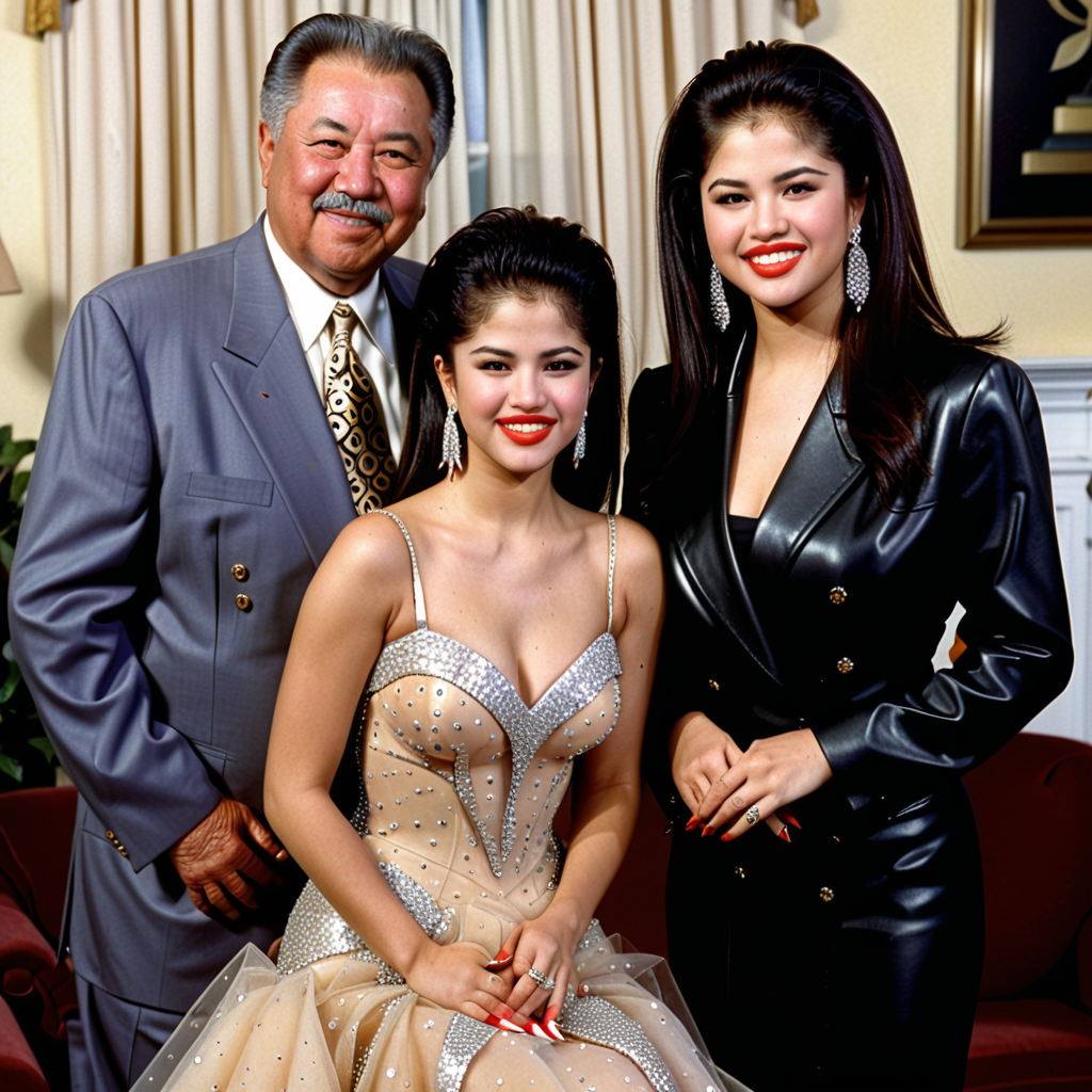 selena's parents net worth