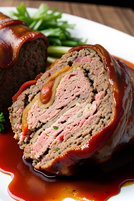 smoked meatloaf wrapped in bacon