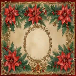 christmas clip art frames