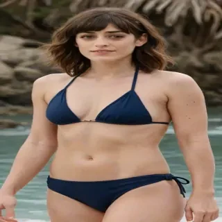 Lizzy Caplan in bikini
