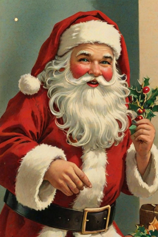 vintage santa images