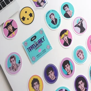transparent aesthetic stickers