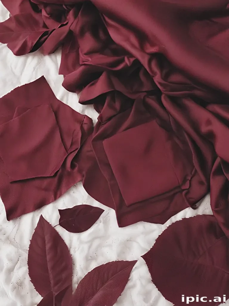 maroon aesthetic