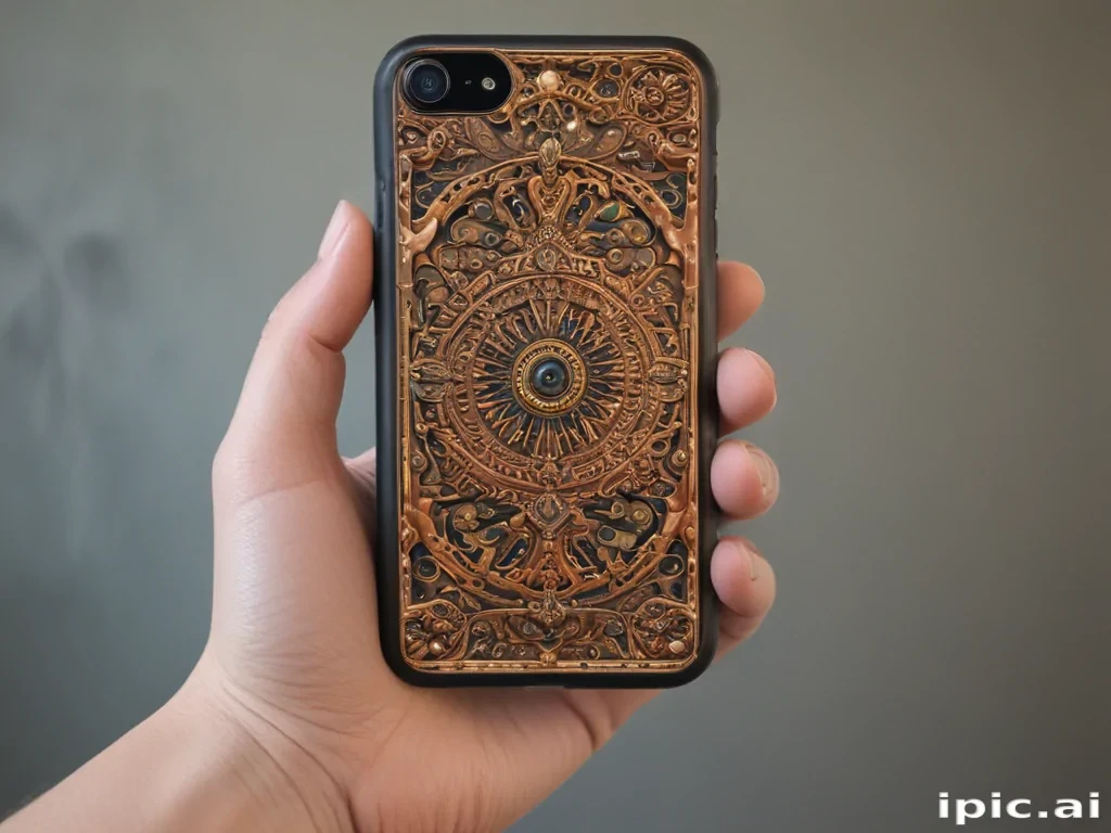 phone in hand png