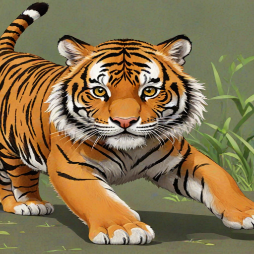 tiger cartoon tiger