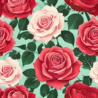 rose border