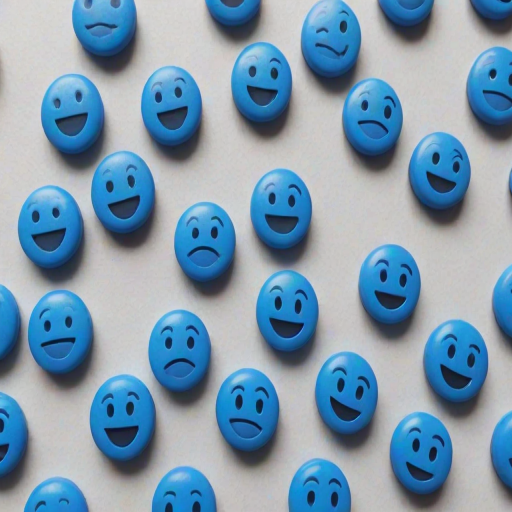 blue emoji