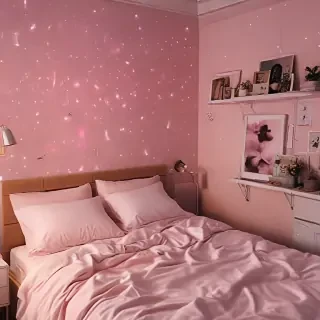 aesthetic bedroom background
