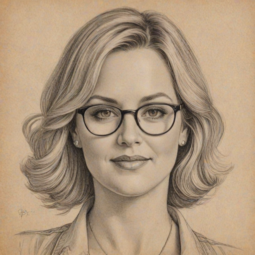 Alluring Trisha Yearwood, pencil sketch, portrait of Alluring woman 1924s in glasses, hair style beatnik, outline, clear lines, fine lines, 8k