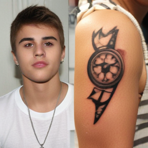 does justin bieber have a tattoo of selena gomez