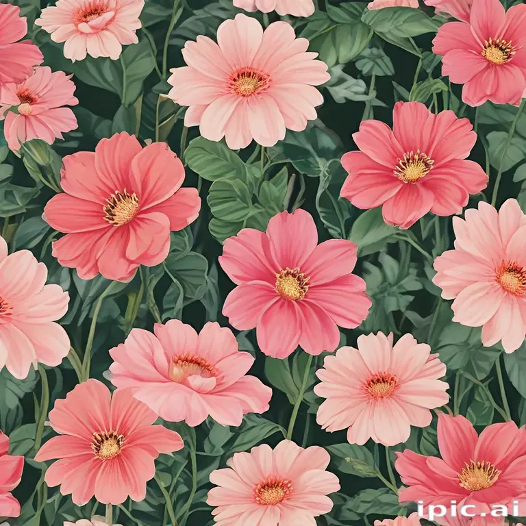 flower line