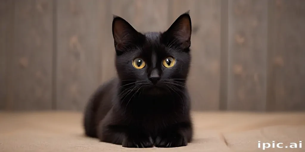 cute black cat wallpaper