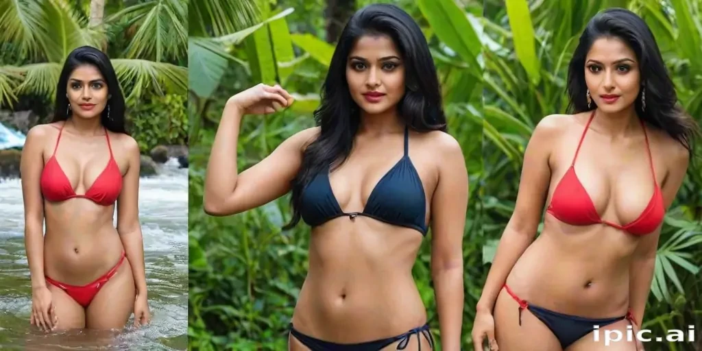 mamitha baiju in bikini