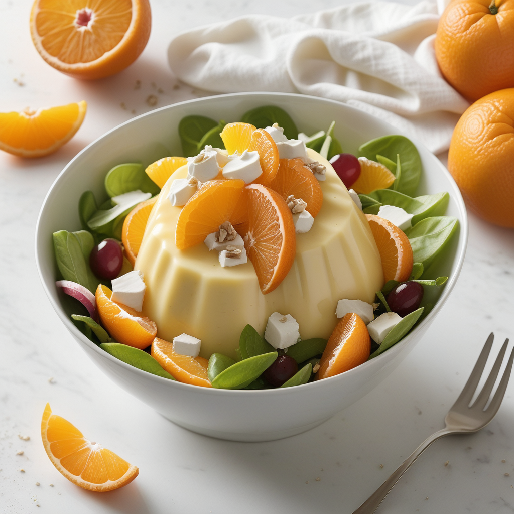 mandarin orange salad with instant vanilla pudding