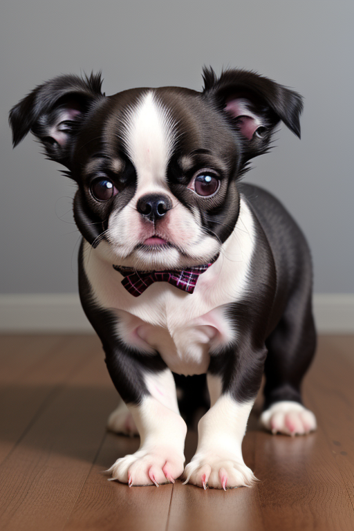 boston terrier pekingese mix