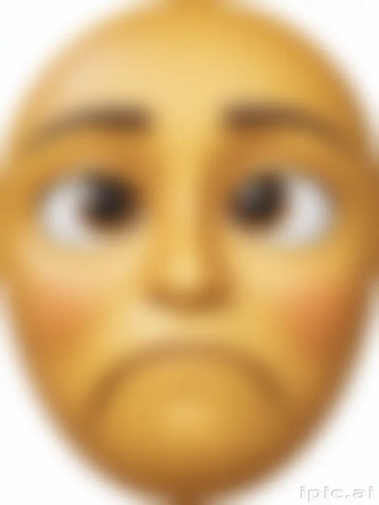 sad face emoji png