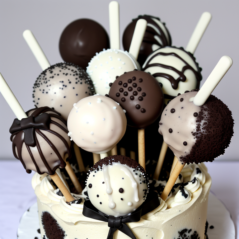 cookies and cream cake pops