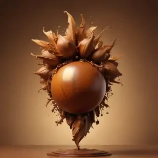 brown color background