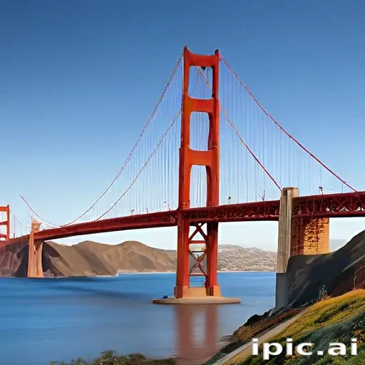 clipart golden gate bridge