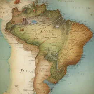 brazil map