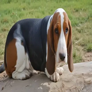 basset bleu de gascogne