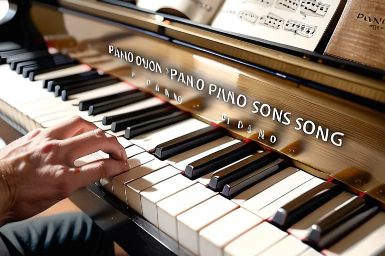piano songs
