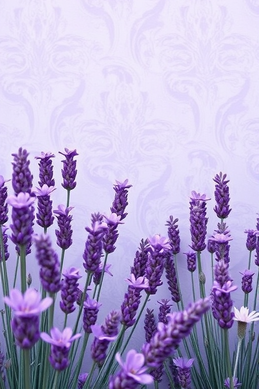 aesthetic lavender wallpaper