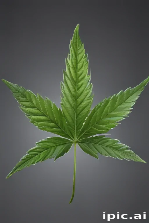 marijuana leaf transparent background