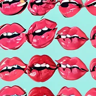 lips background